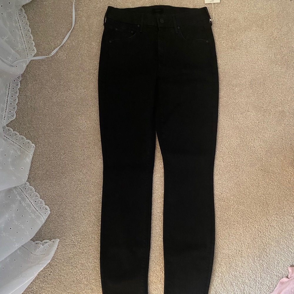 Mother Jeans black jeans skinny jeans